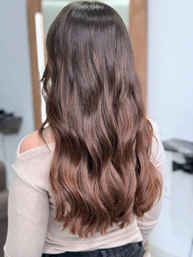 balayage rubio en lliria. DG Estilistas.