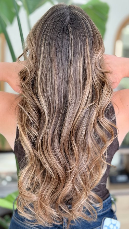 balayage rubio en lliria. DG Estilistas.