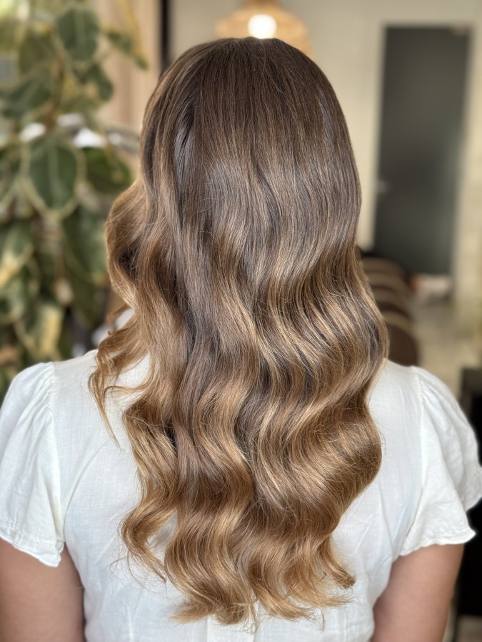 balayage rubio en lliria. DG Estilistas.