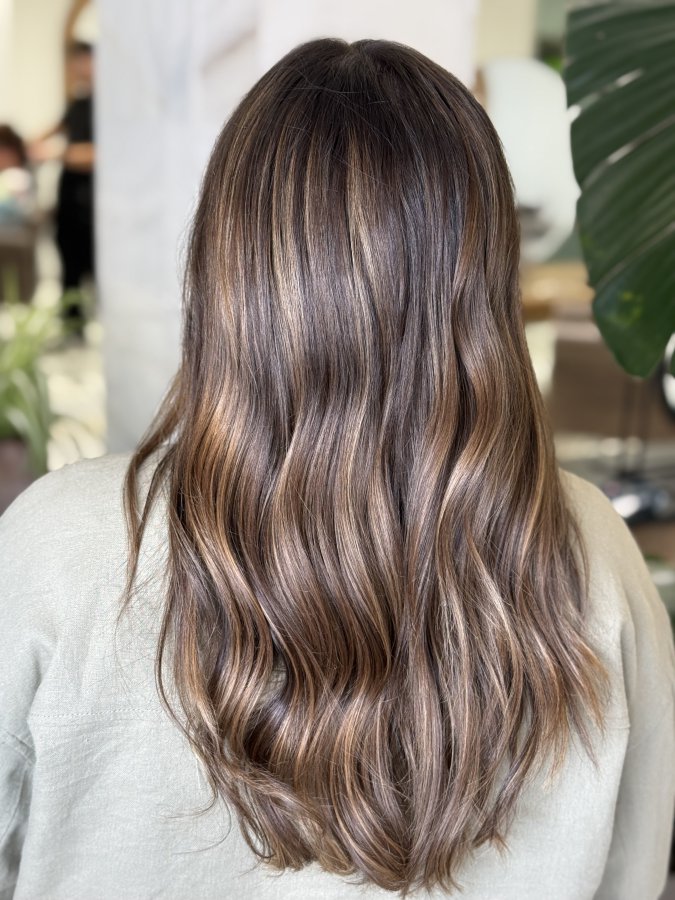 balayage rubio en lliria. DG Estilistas.